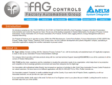 Tablet Screenshot of fagcontrols.com